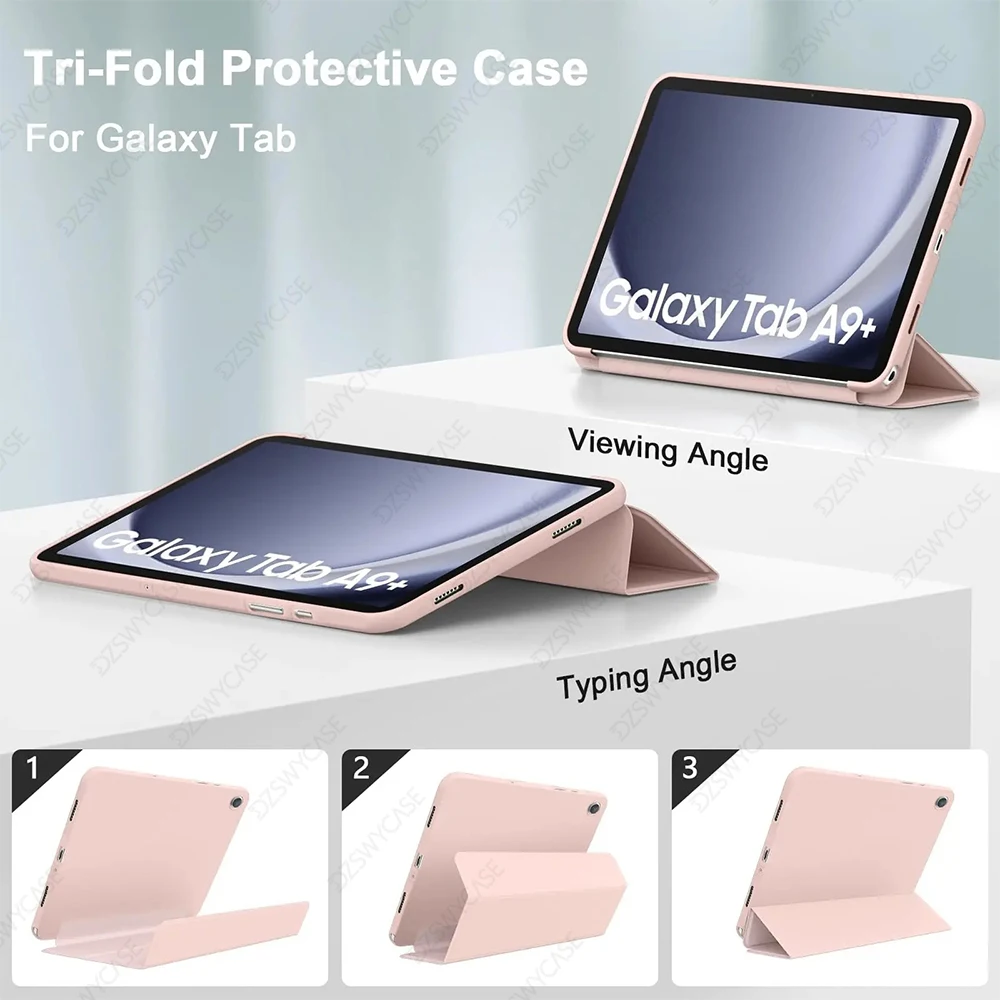 Силиконовый чехол для samsung tab a9 plus 11 дюймов - Фотография_5