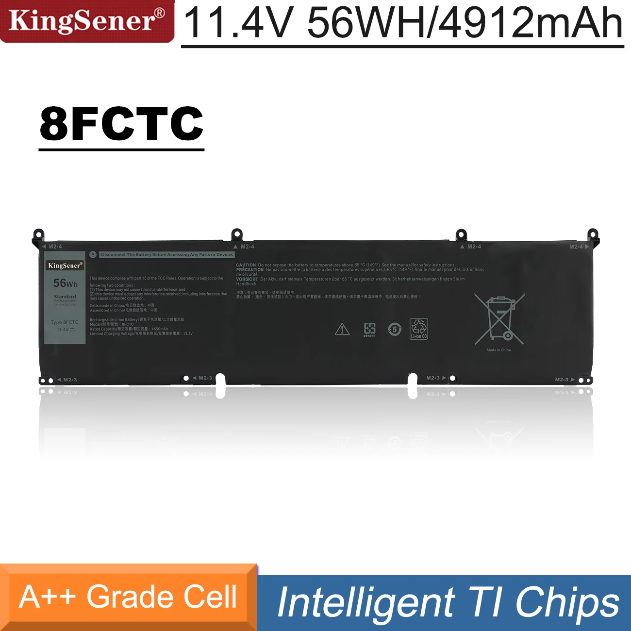 Аккумулятор kingsener для dell g15 11