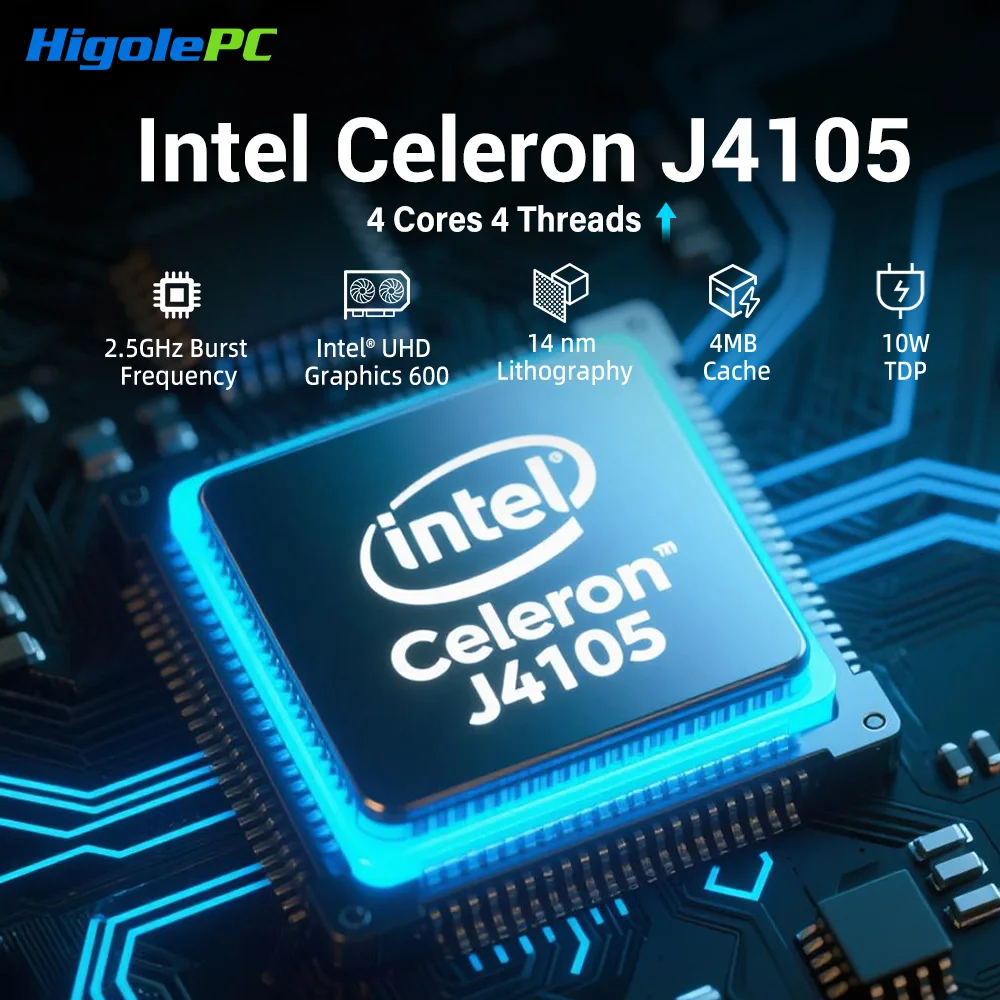 Безвоздушный мини-пк higole pc - Фотография_3