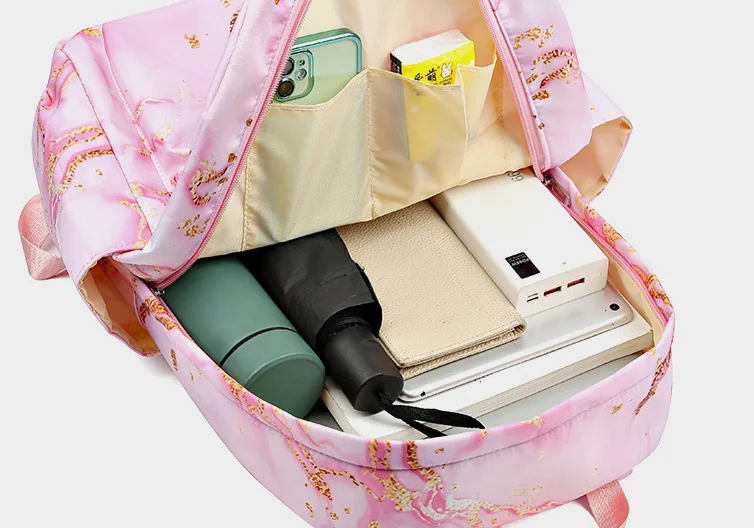 Красочный рюкзак disney lilo stitch с сумкой для обеда - Фотография_5