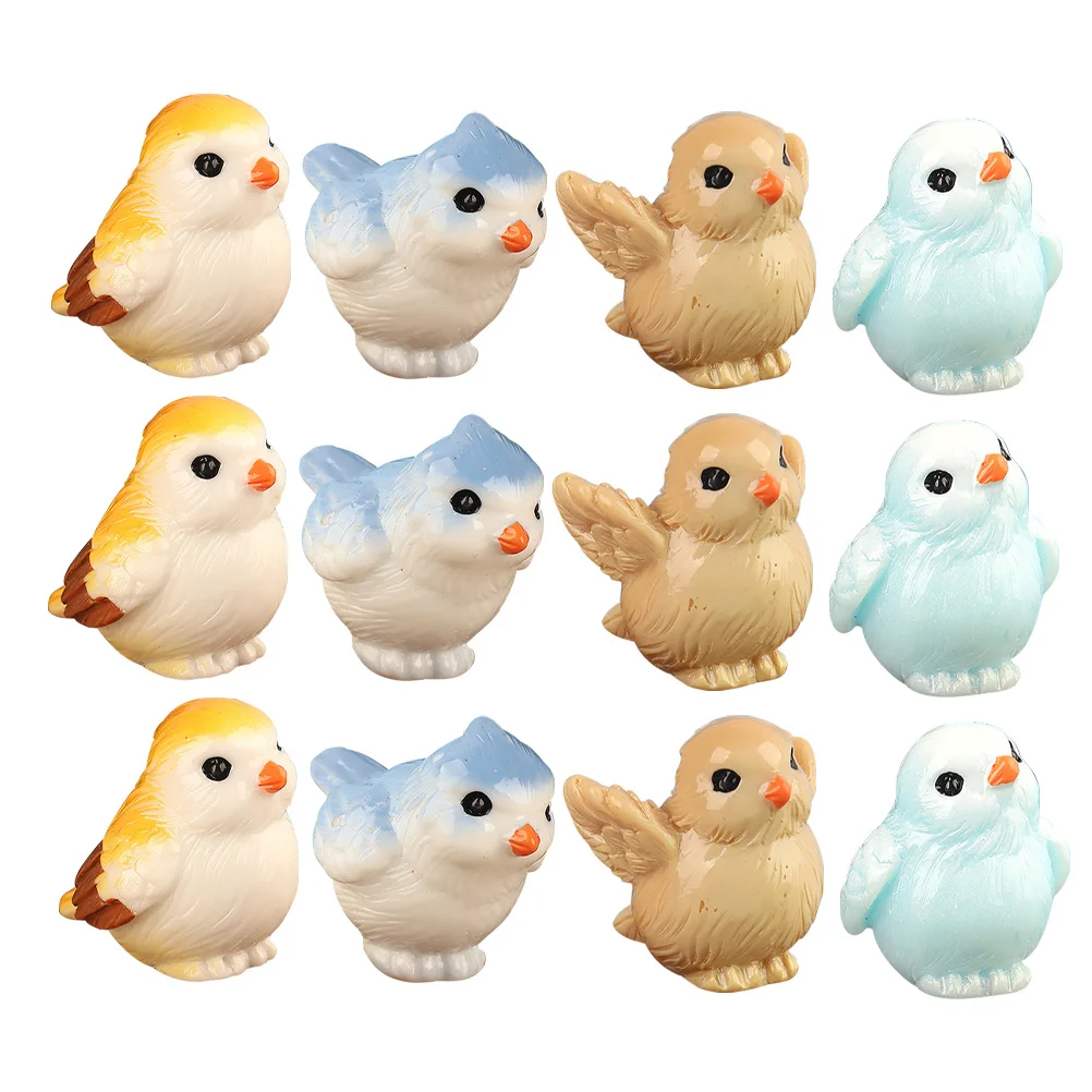 Миниатюрные фигурки птиц с тонкими деталями - Фотография_5