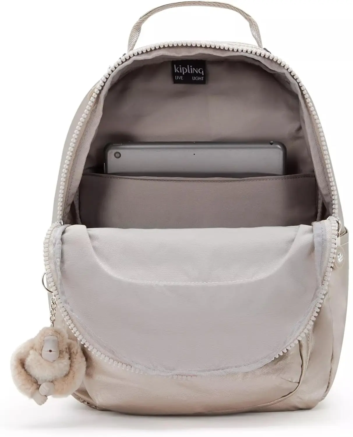 Маленький женский рюкзак для планшета kipling seoul - Фотография_3