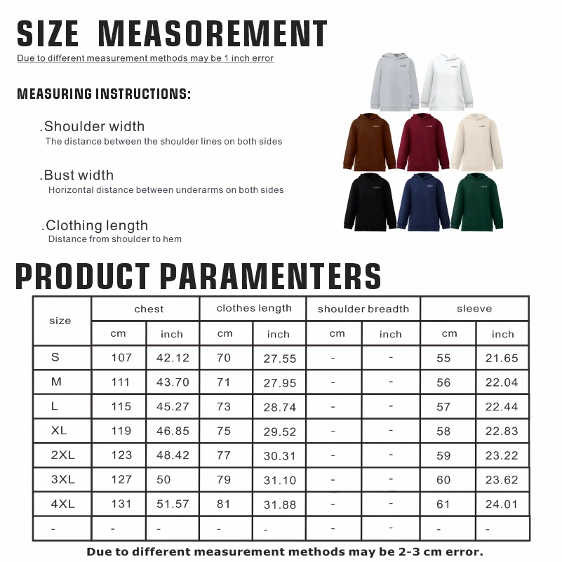 Толстовка с капюшоном и вышивкой логотипа для мужчин и женщин - Фотография_2