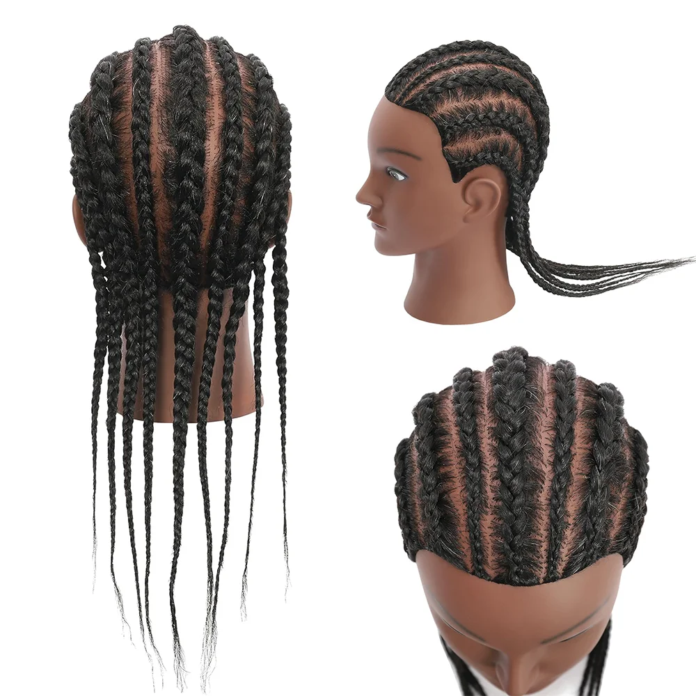 Голова манекена со 100% человеческими волосами - Фотография_4