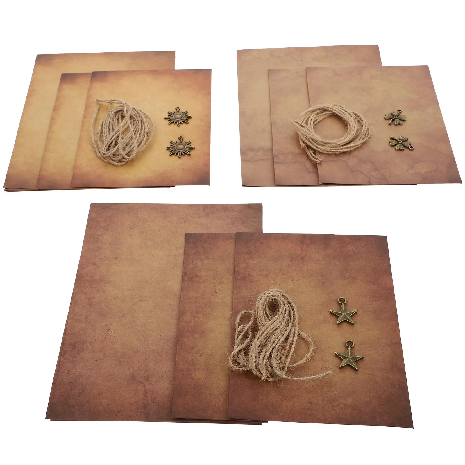 3 комплекта конвертов в стиле ретро - Фотография_6