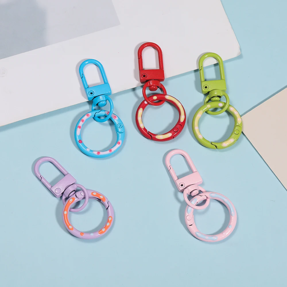 Красочный брелок с застежкой-лобстером - Фотография_4