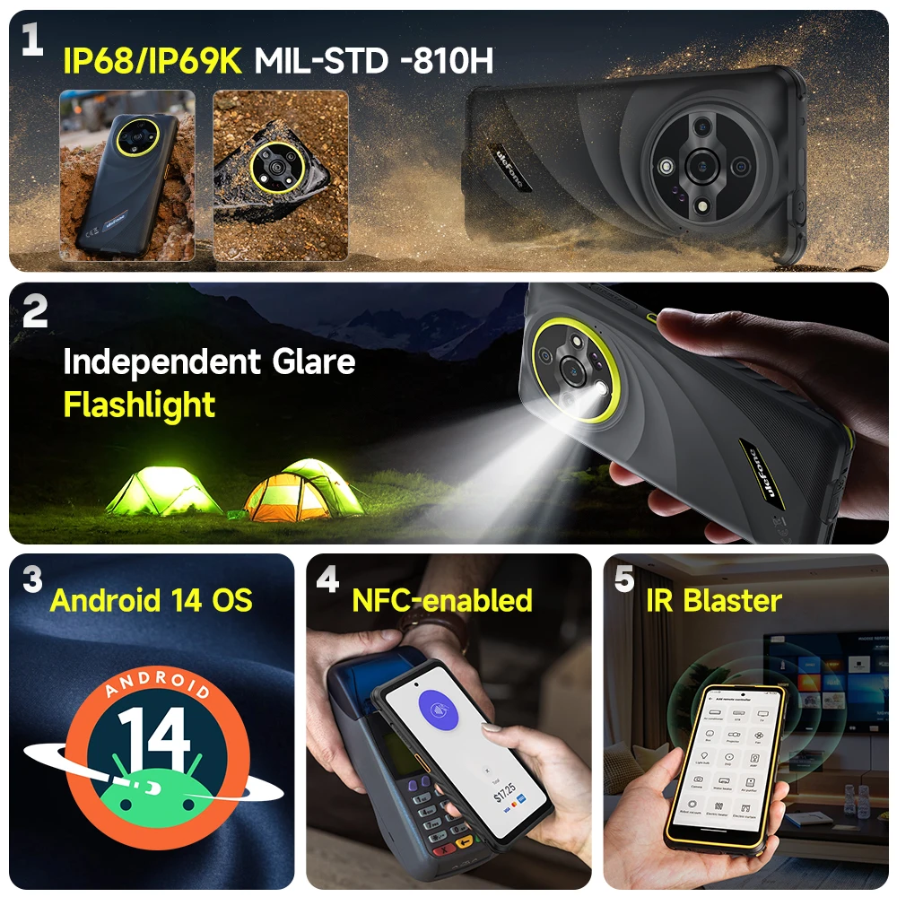 Ulefone armor x31 pro 5g защищенный - Фотография_5