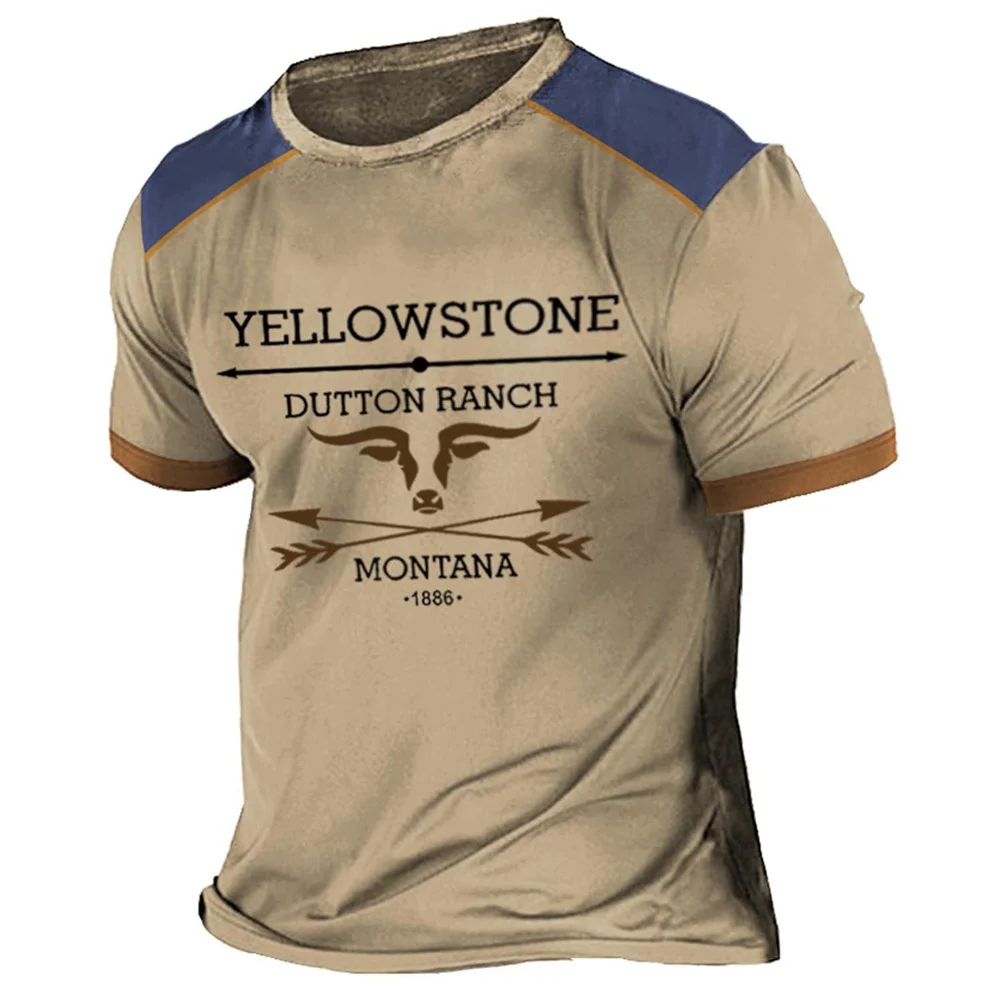 Vintage men's t shirt yellowstone