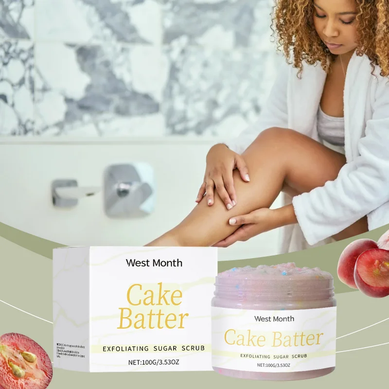 Отшелушивающий скраб мягко отшелушивает кожу