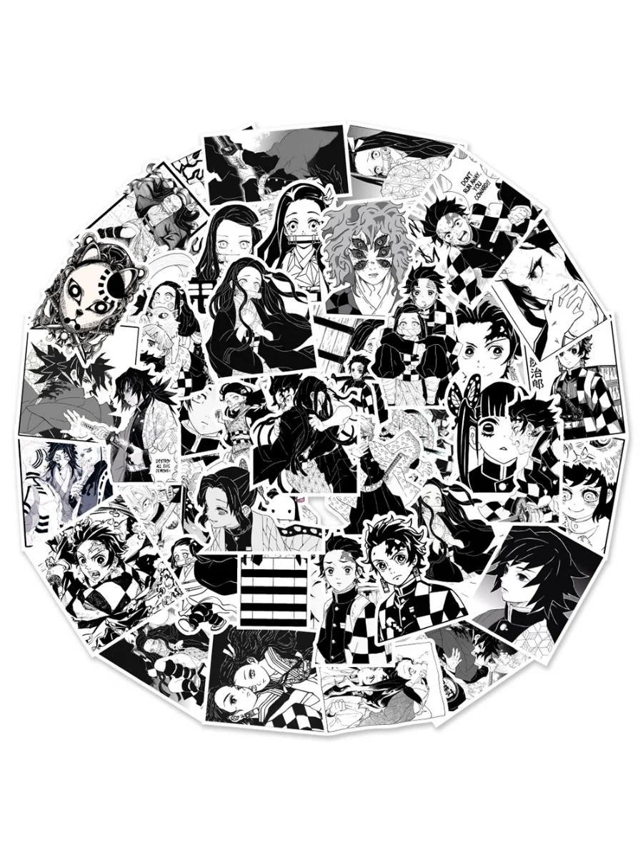 Различные наклейки в стиле аниме «убийца демонов» - Фотография_4