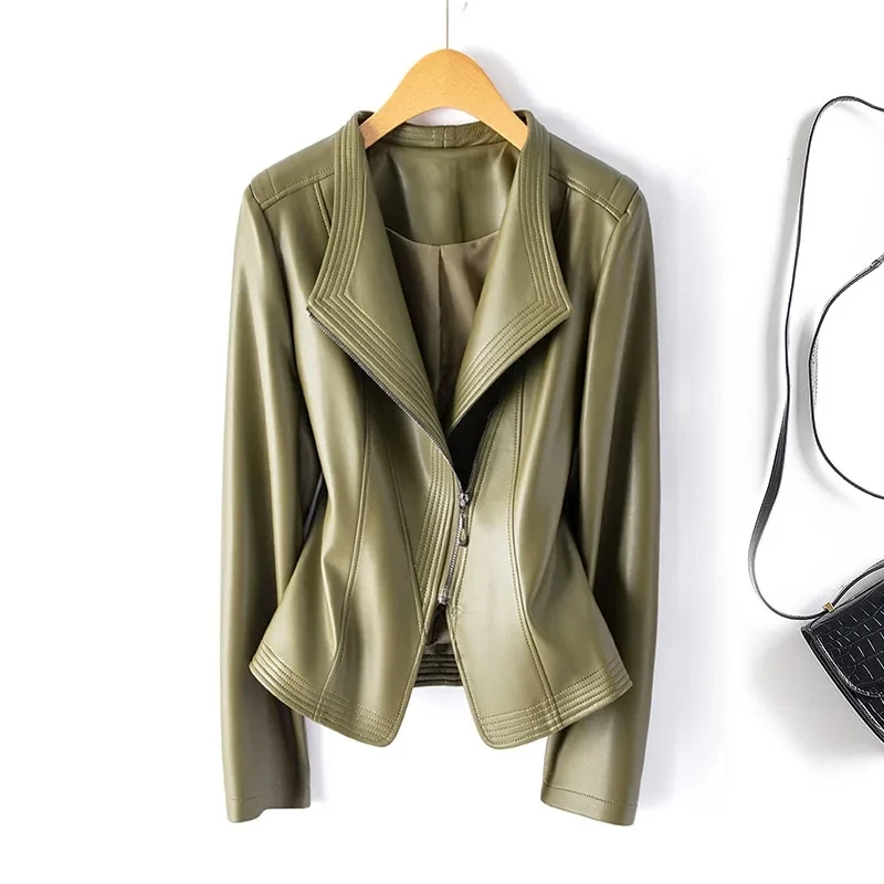 Модная кожаная куртка - Фотография_3