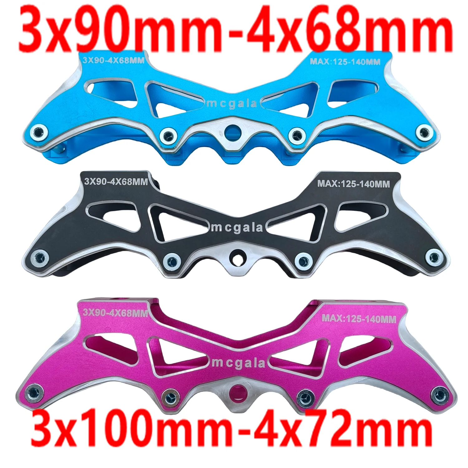 Детская рама для скейтбординга speed slalom frame 3х90-4х68