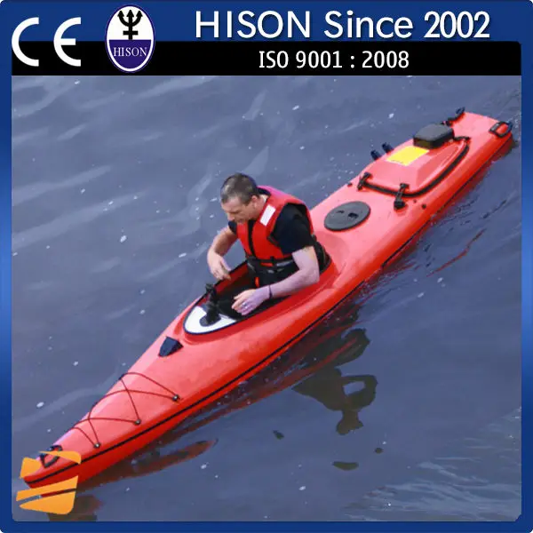 Одноместный рыболовный каяк с педалью - Фотография_5