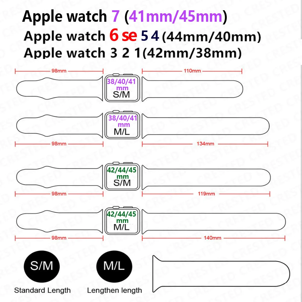 Ремешки для apple watch band 44 мм - Фотография_5