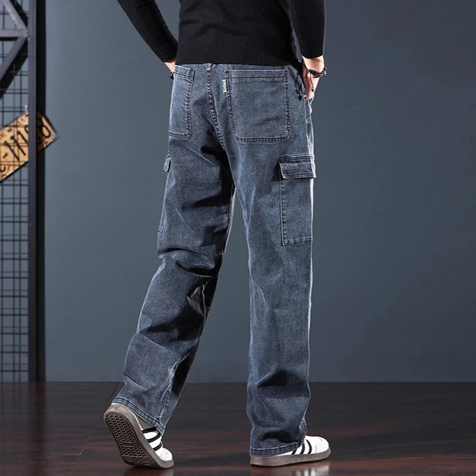 Винтажные прямые джинсы для мужчин 44 - Фотография_3