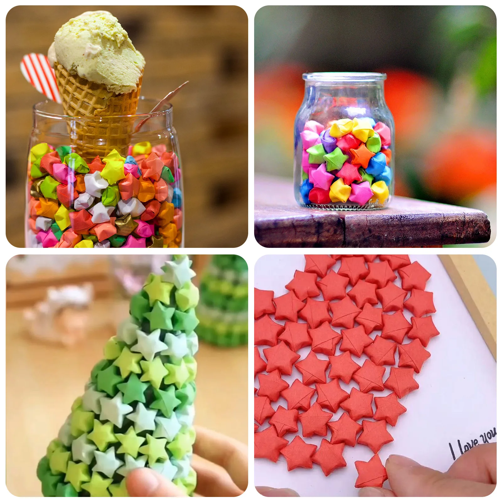 2700 листов складных полосок со звездой - Фотография_2