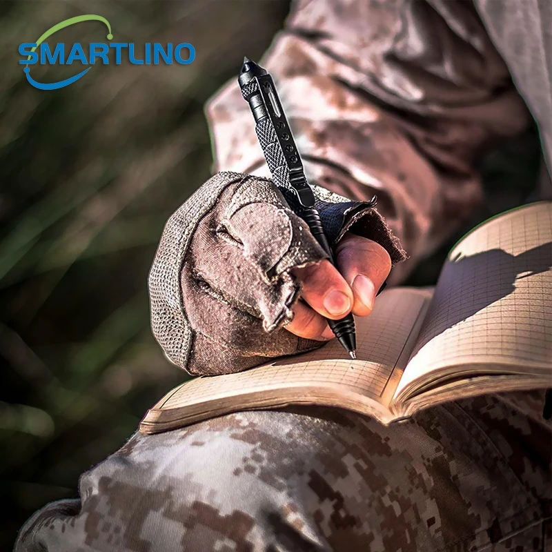 Высококачественная металлическая тактическая ручка для самообороны - Фотография_3