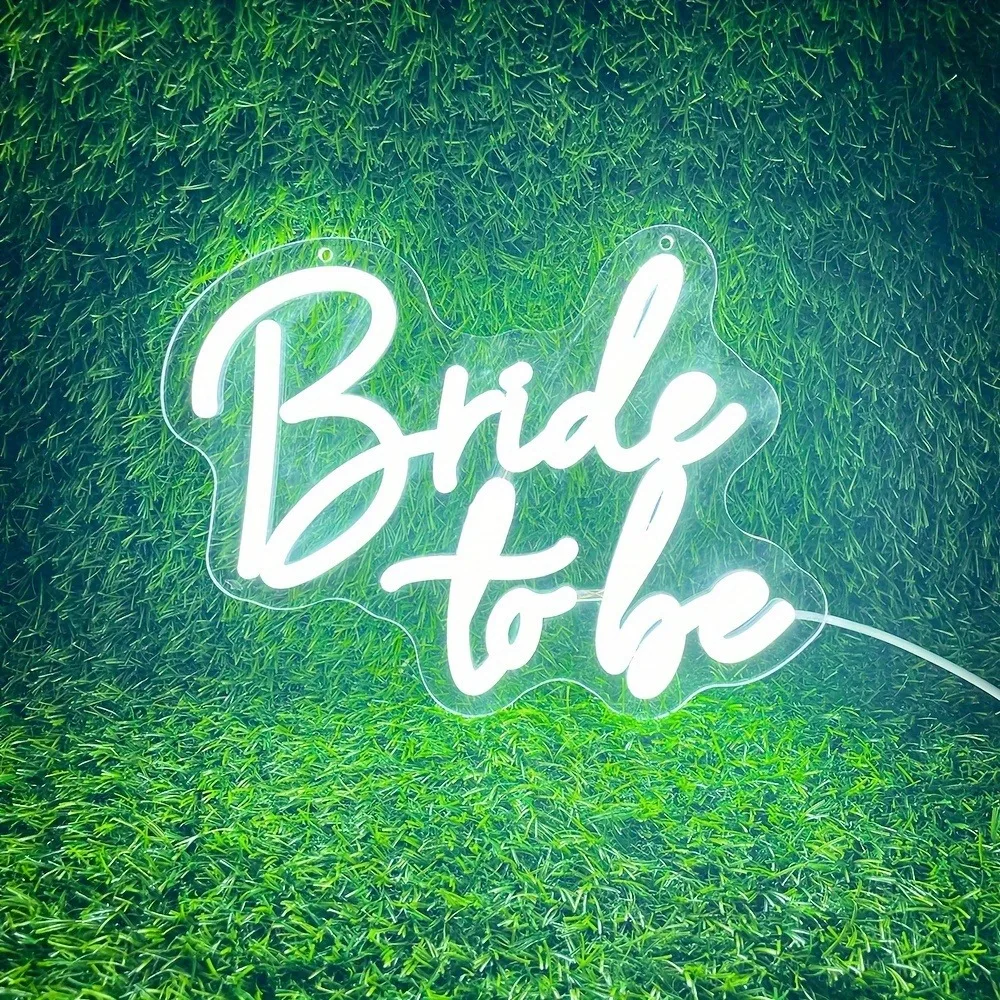 Умная неоновая вывеска bride to be с питанием от usb