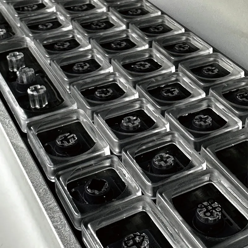 40s прозрачные низкопрофильные тематические колпачки для клавиш - Фотография_5