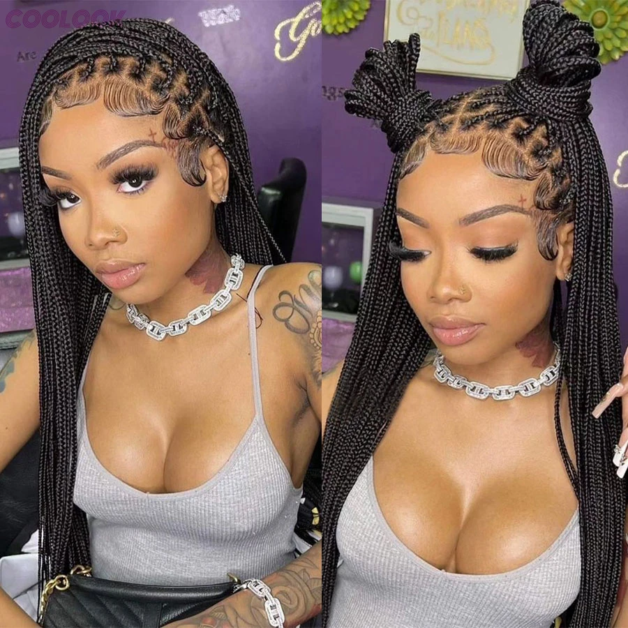 Плетеный парик cornrows - Фотография_2