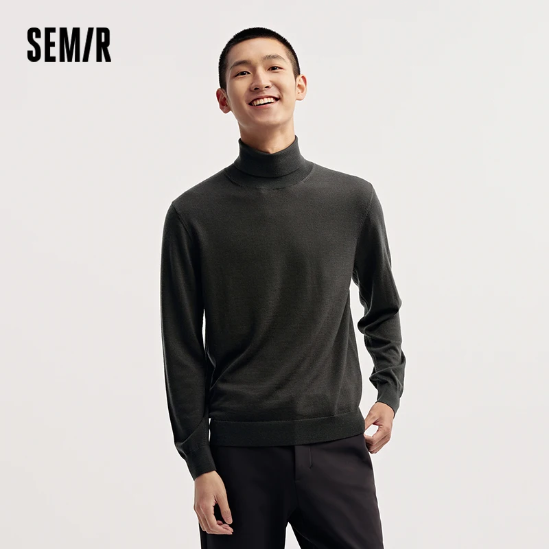 Шерстяной свитер semir