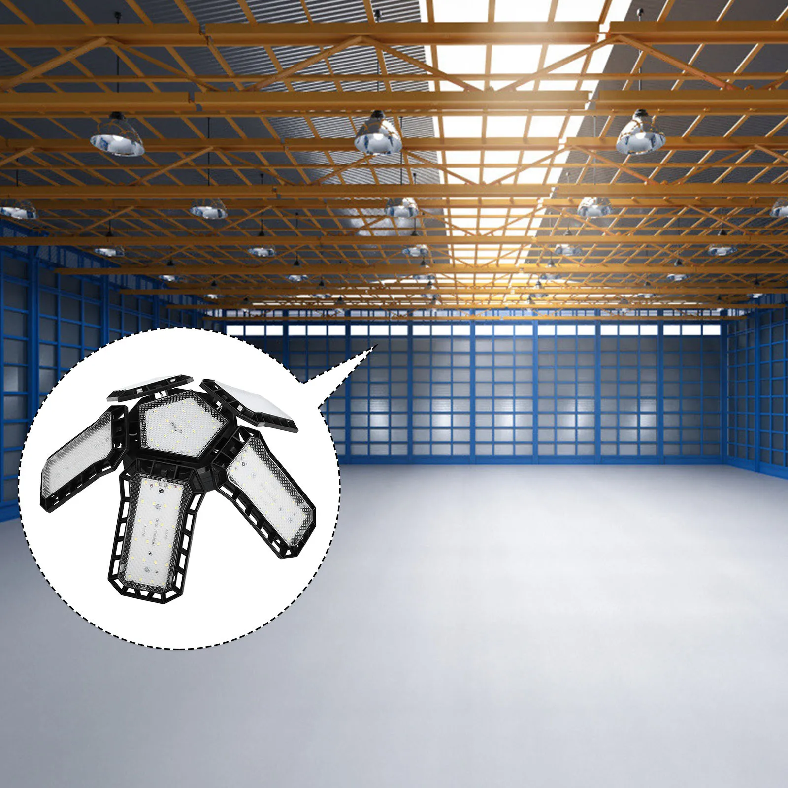 Светодиодный светильник для гаража - Фотография_3