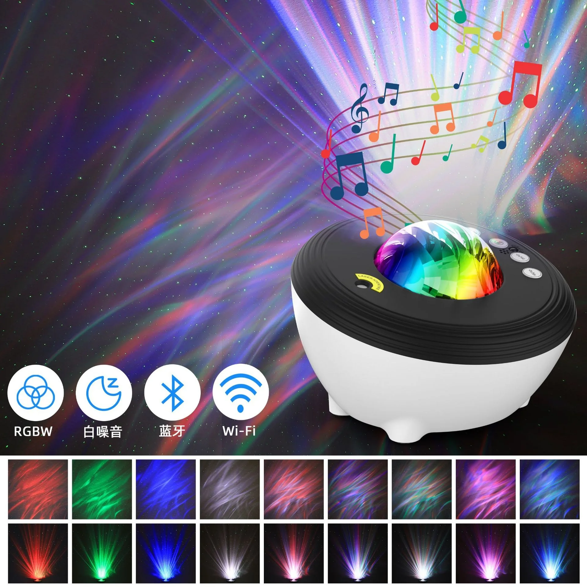 Проектор aurora star light galaxy для спальни - Фотография_2