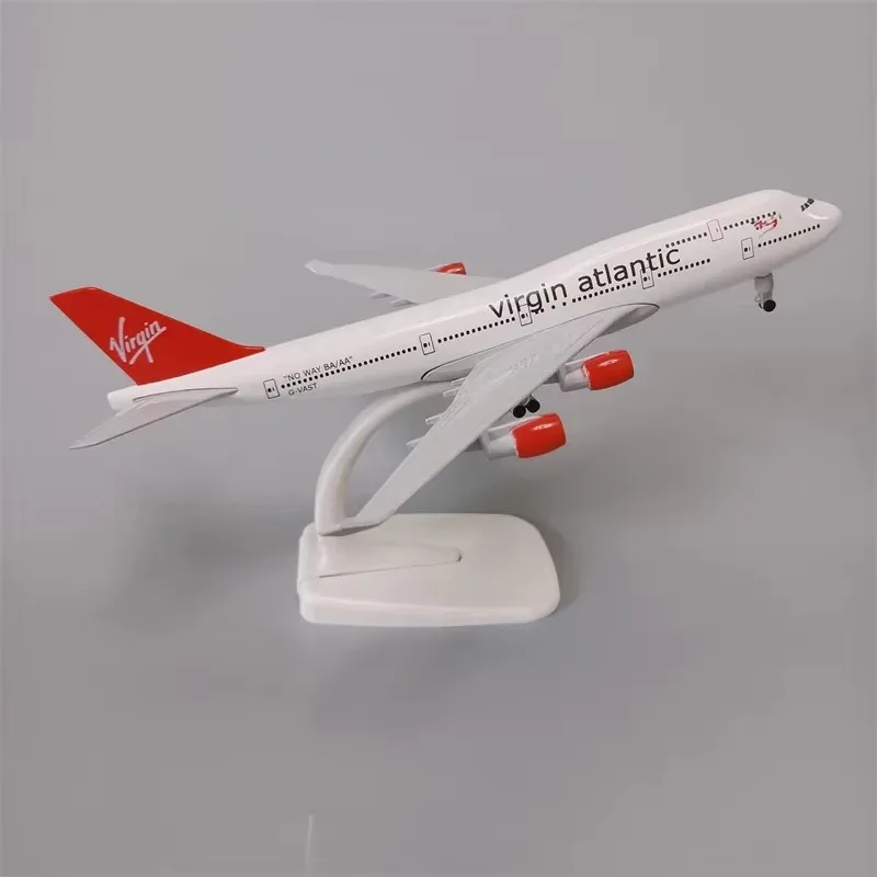 20 см b747 модель самолета virgin atlantic boeing 747