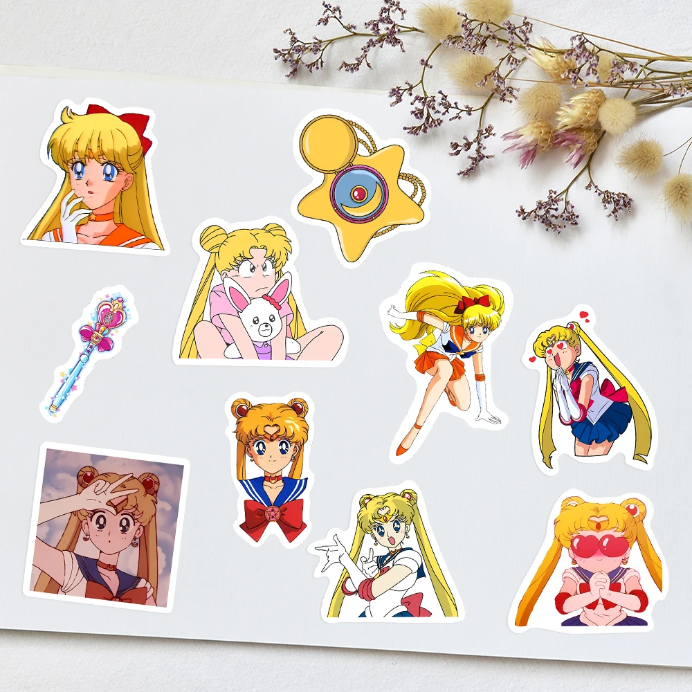 Аниме наклейки для девочек кавайные - Фотография_4