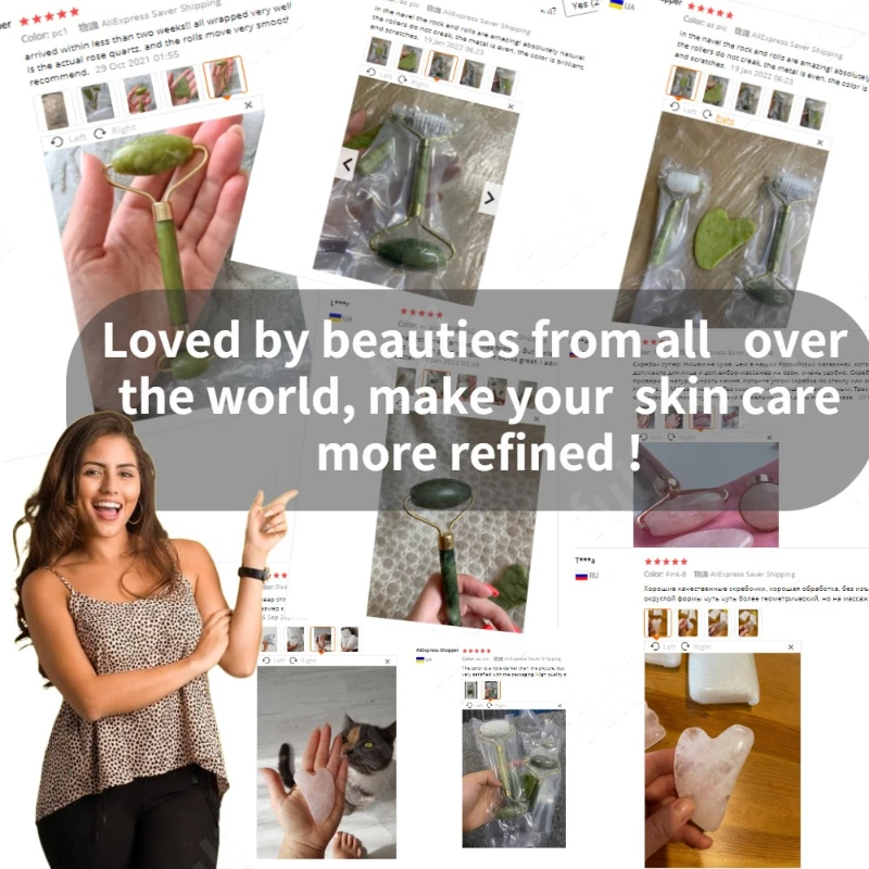 Инструменты для массажа лица guasha - Фотография_5