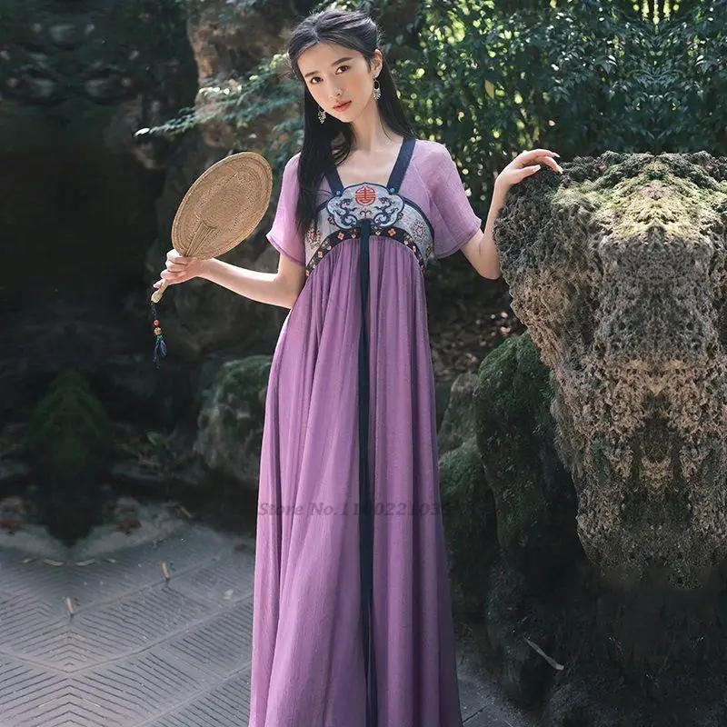 Традиционное китайское платье феи ruqun hanfu 2021 - Фотография_4