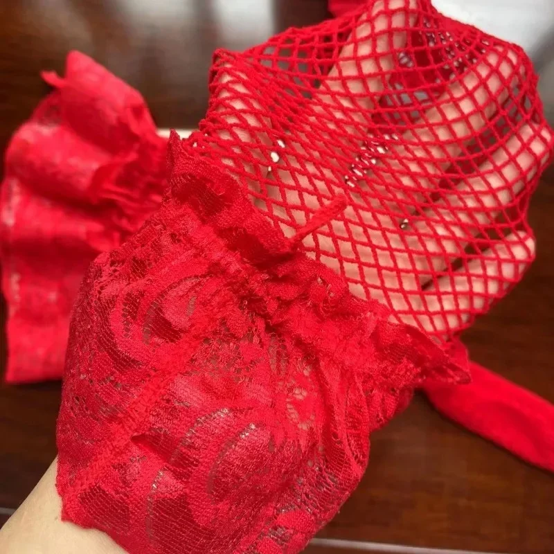 Сетчатые колготки больших размеров - Фотография_2