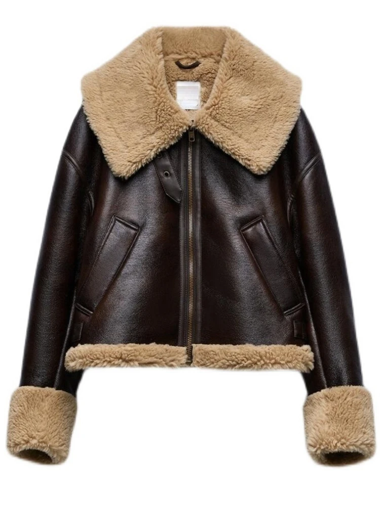 Ly varey lin новое зимнее мотобайкерское - Фотография_6