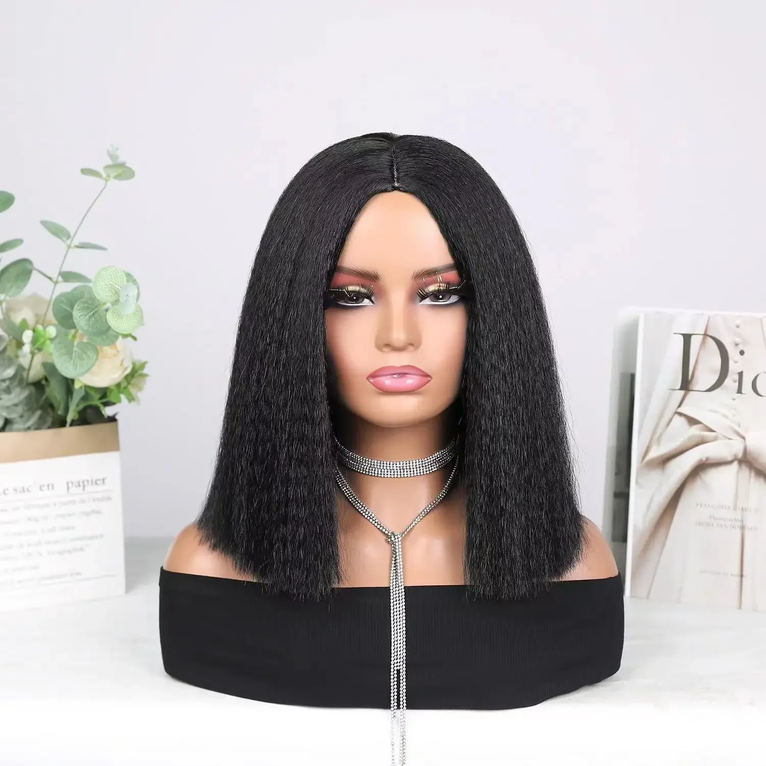 Синтетический парик естественно - Фотография_2