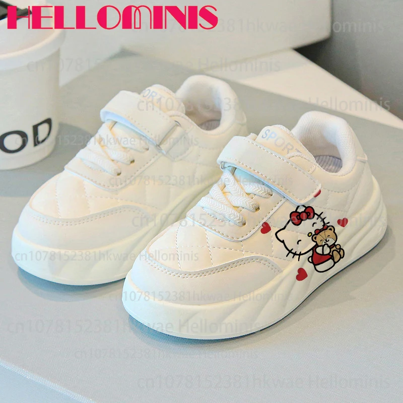 Новая детская обувь hello kitty для девочек - Фотография_5