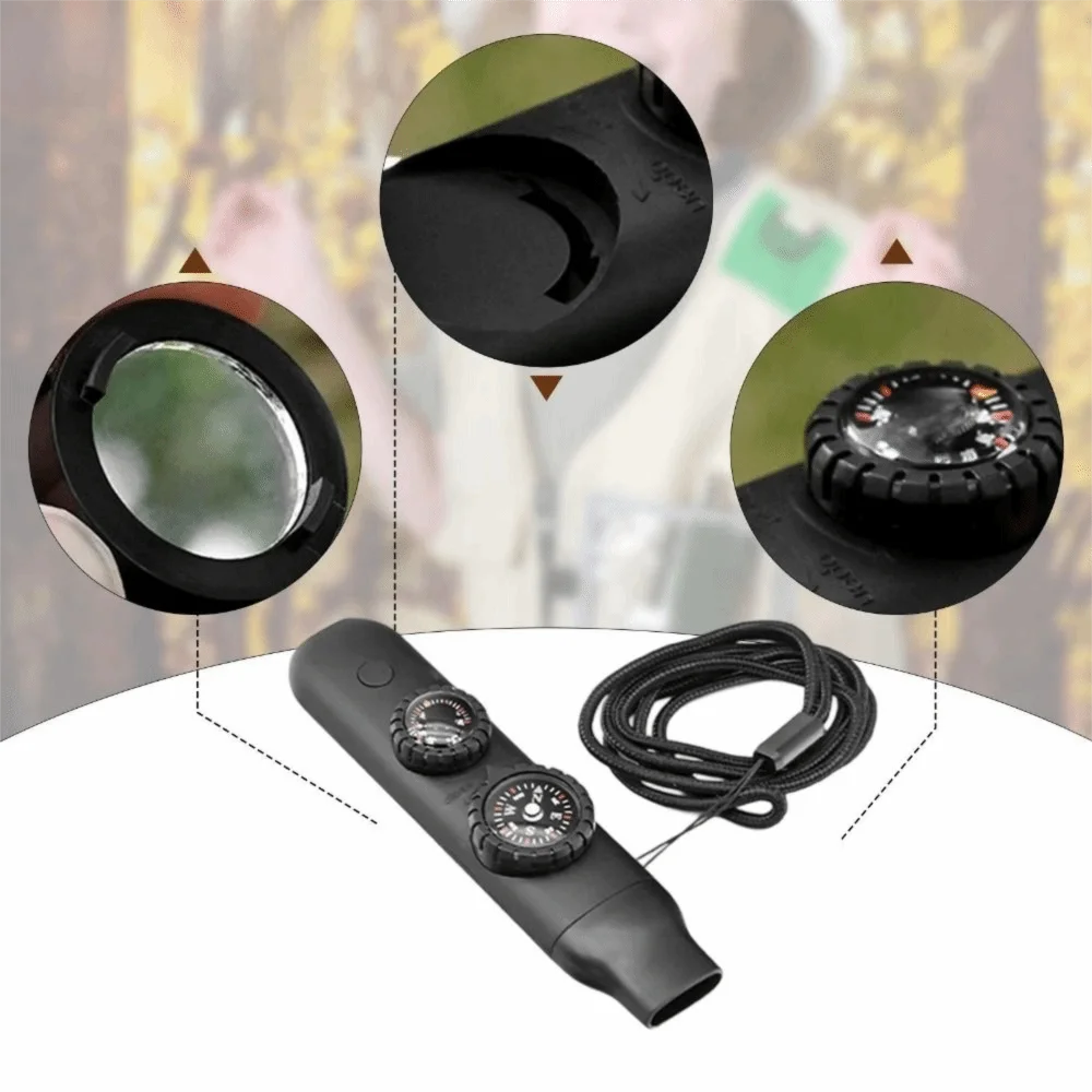 5-в-1 аварийный свисток для выживания