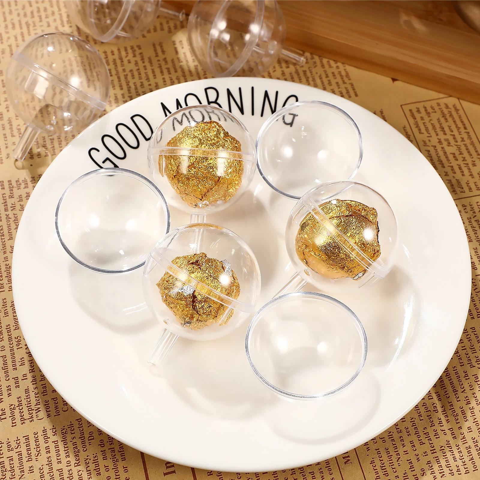 Прозрачные пластиковые чашки для шоколадной упаковки - Фотография_4