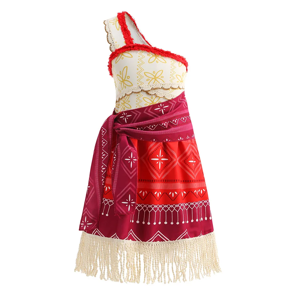 Новая новая одежда moana girl на одно плечо - Фотография_3