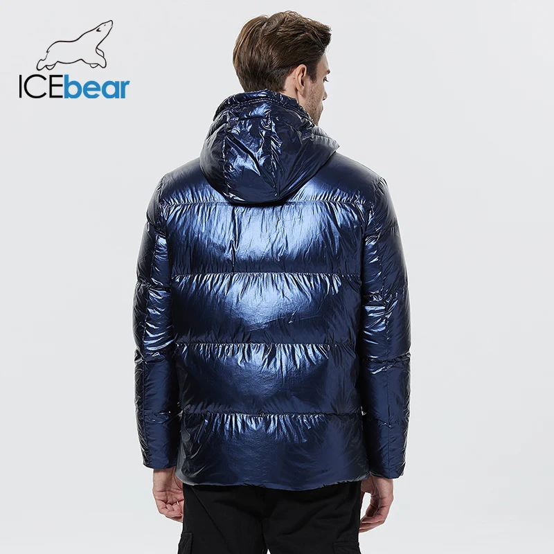 Icebear осенне-зимний новый мужской повседневный пуховик с капюшоном - Фотография_4