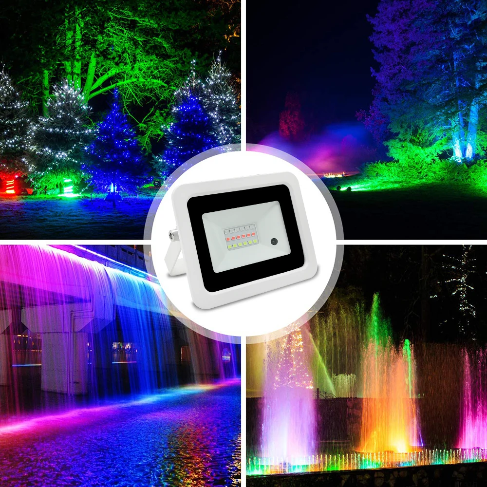 Светодиодный прожектор rgb 20 вт - Фотография_6
