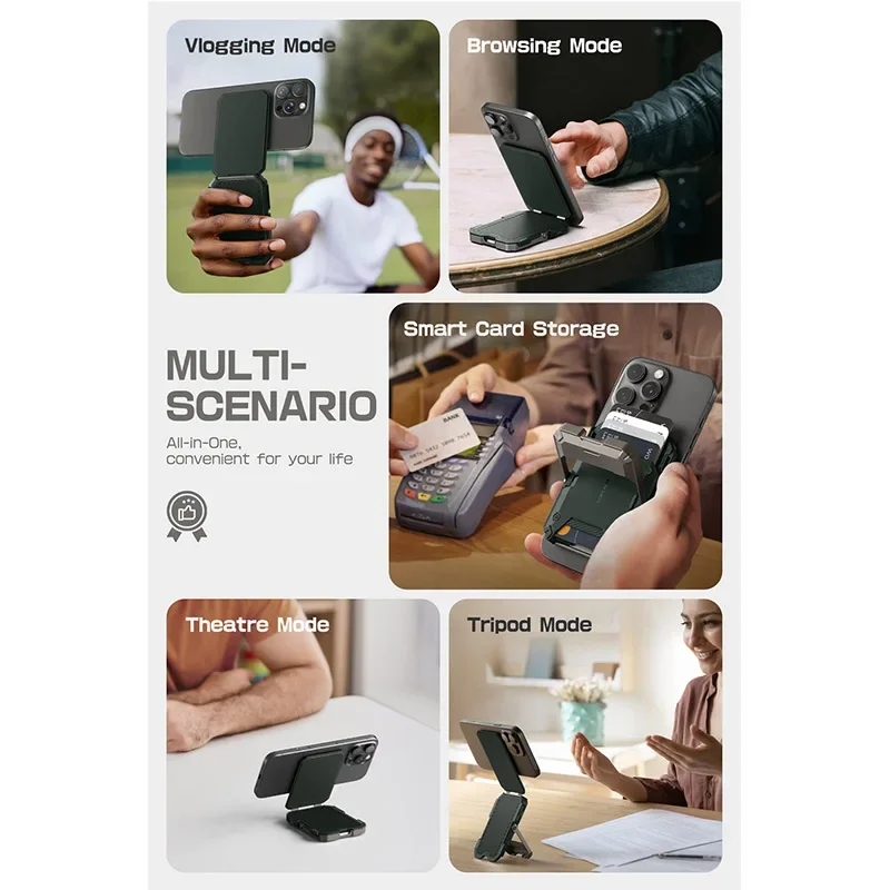 Supcase magnetic tripod phone stand подставка для телефона - Фотография_6