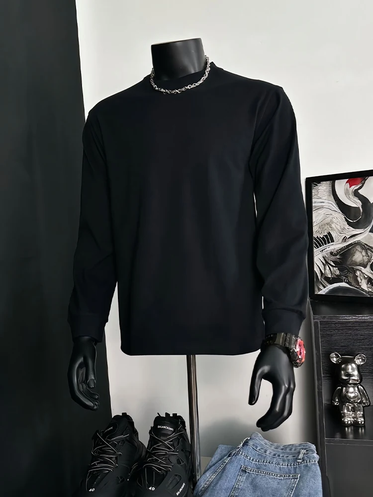 Мужская футболка с длинным рукавом из 100% хлопка - Фотография_4