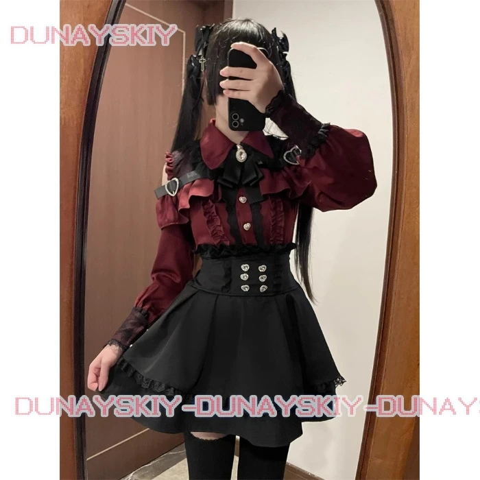 Jirai kei outfit lolita girls blouse - Фотография_4