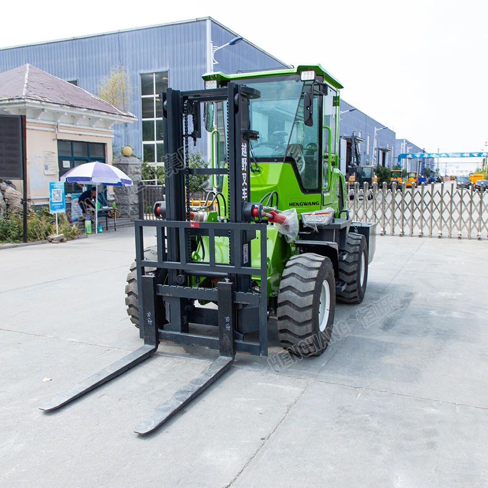 Hwc-30a внедорожный дизельный вилочный погрузчик - Фотография_2