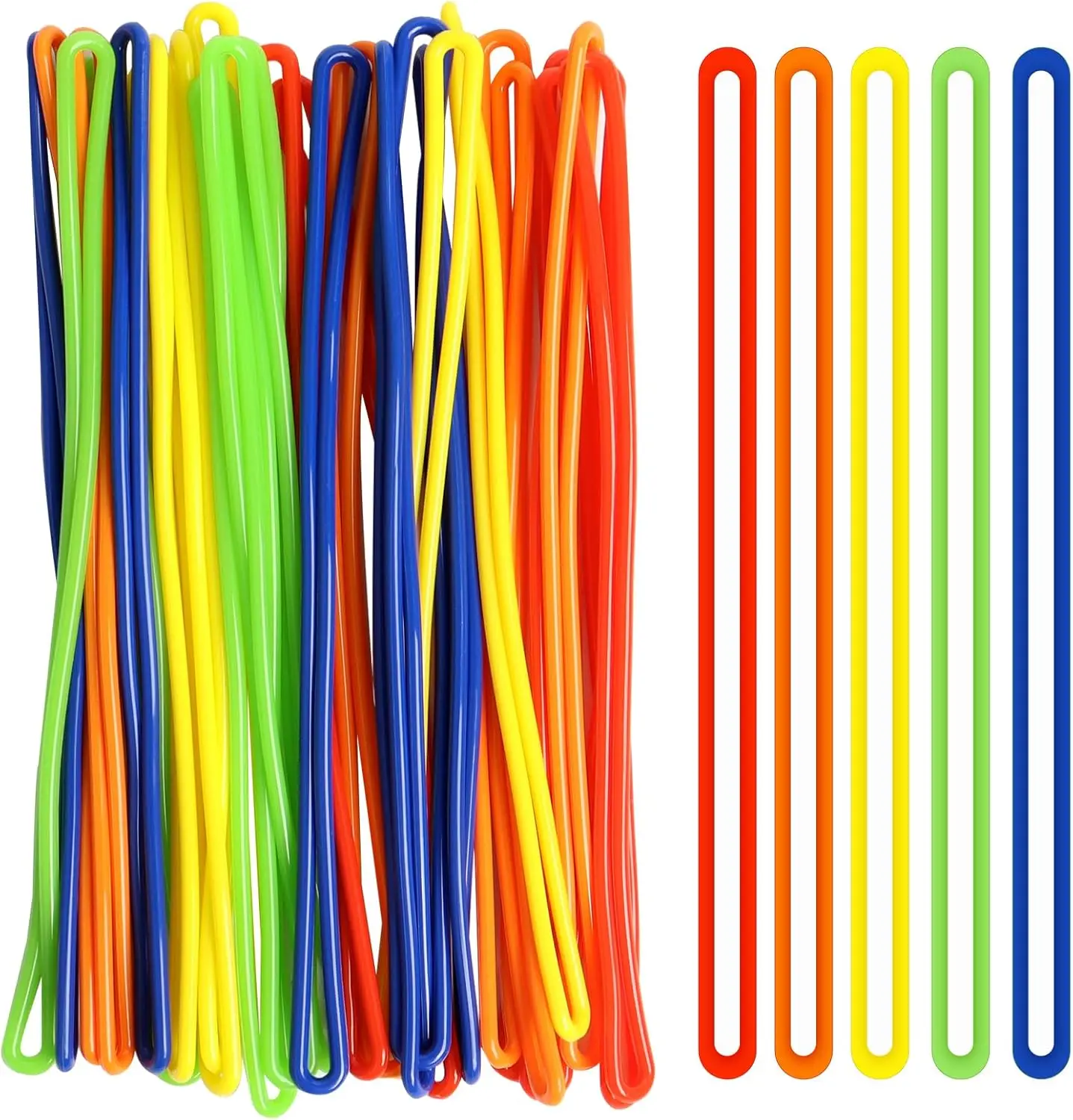 30 упаковок красочных багажных бирок