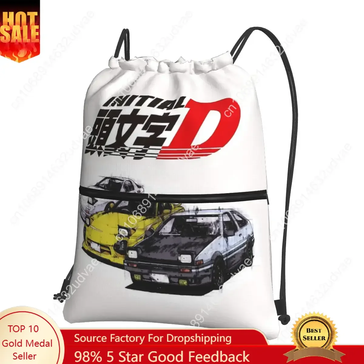 Портативные рюкзаки initial d neon ae86