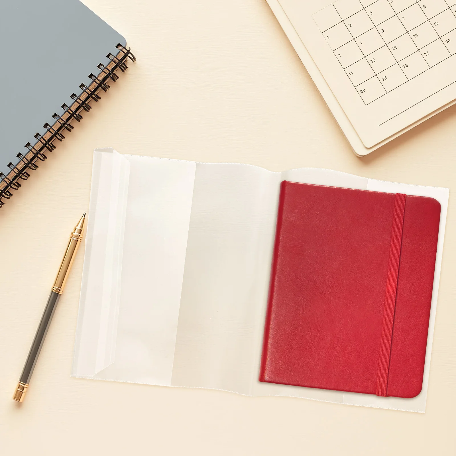 Прозрачные водонепроницаемые обложки для книг - Фотография_2