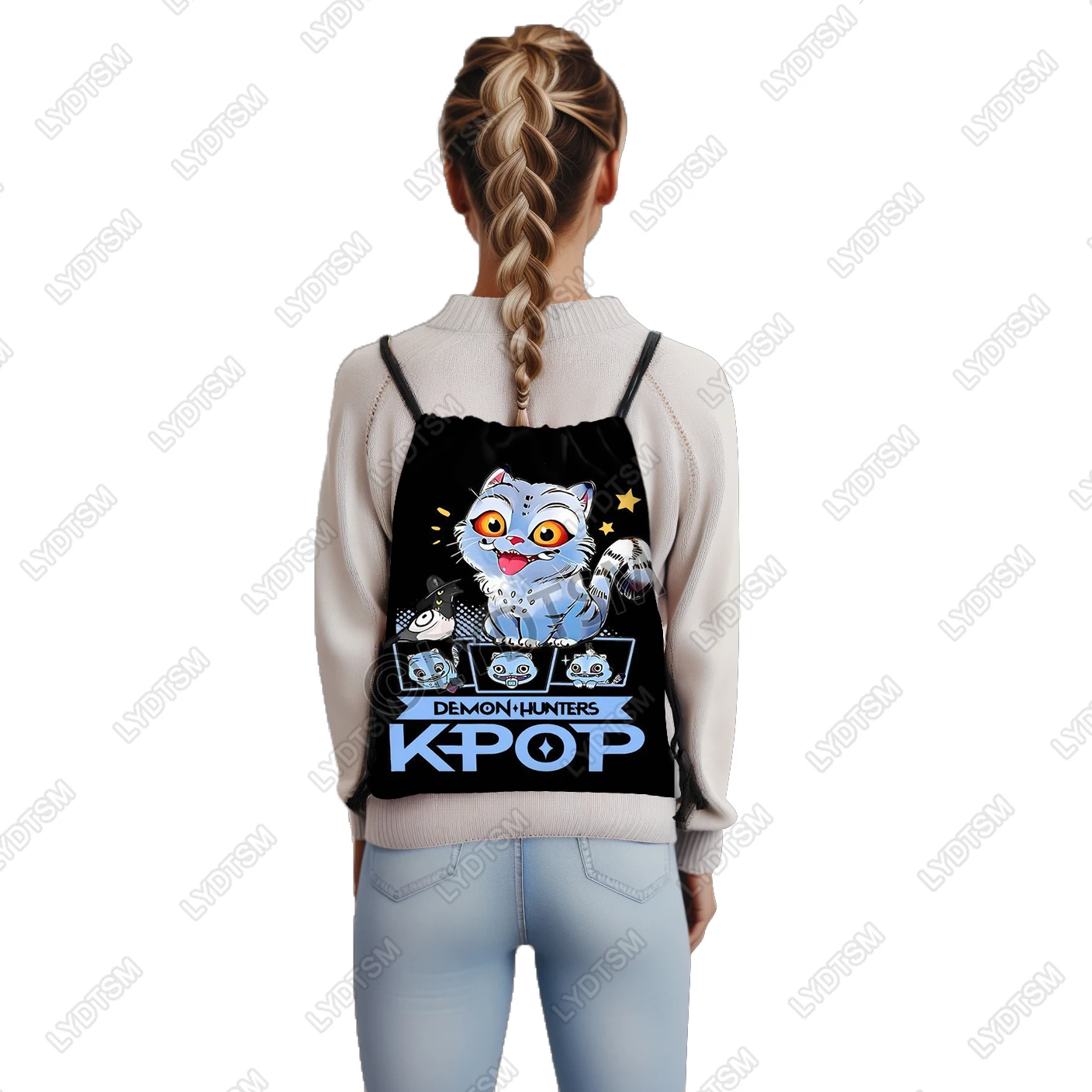 Рюкзак с рисунком аниме kpop «охотники - Фотография_3