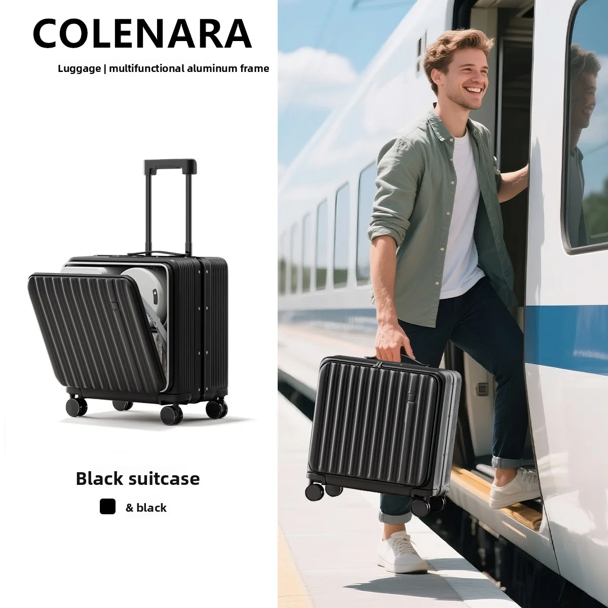Colenara чемодан для ноутбука с передним отверстием - Фотография_4