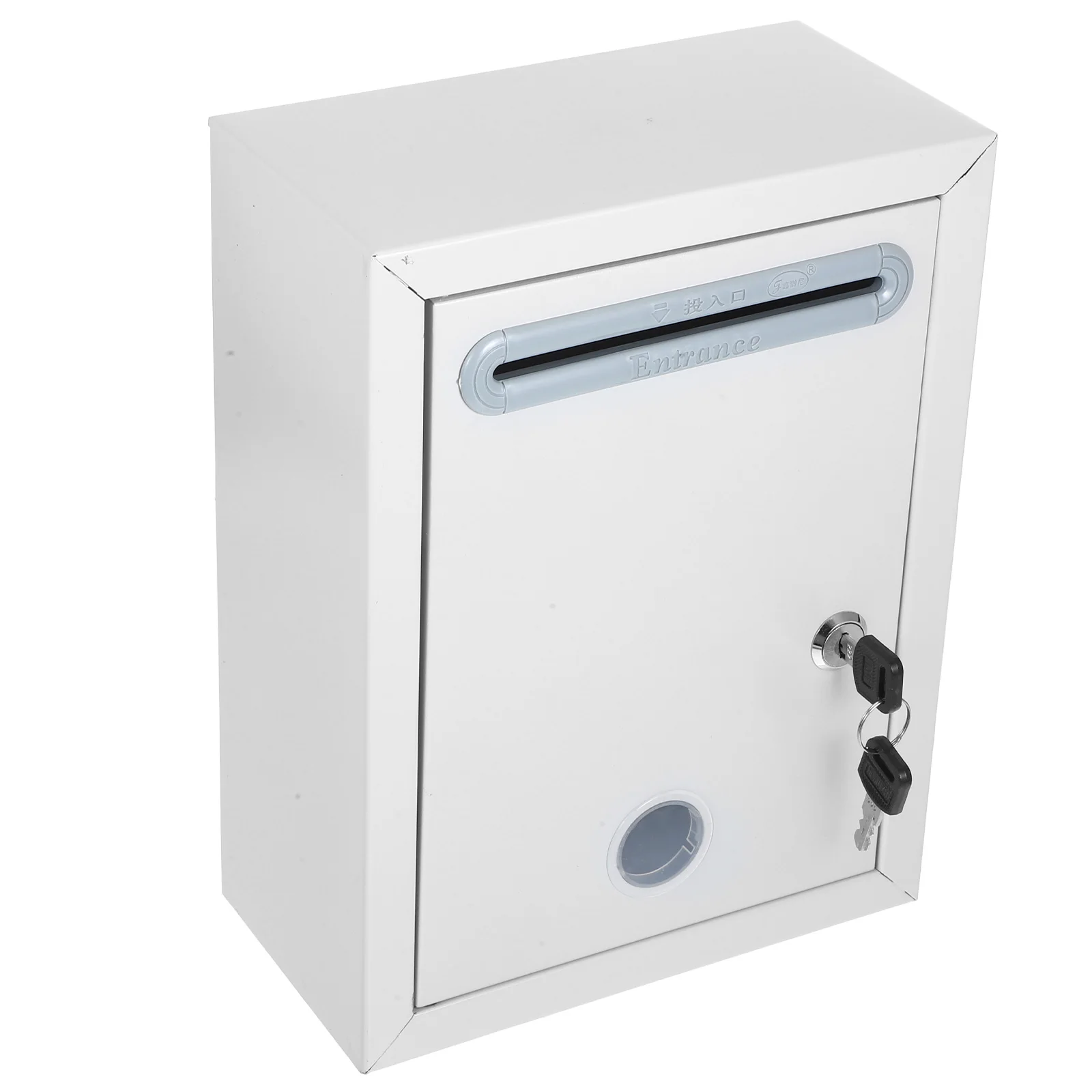 Запирающаяся металлическая настенная коробка для предложений